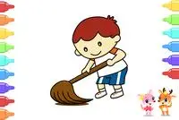 拖把_简笔画图片大全