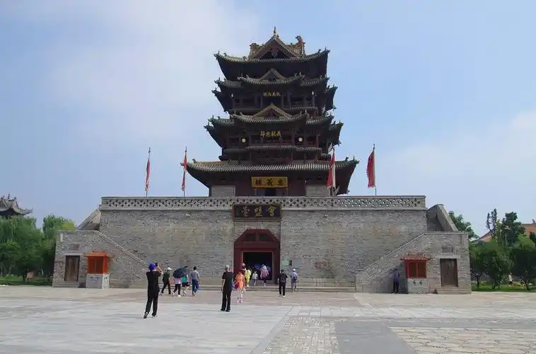 山东郓城忠义楼里的速写22p