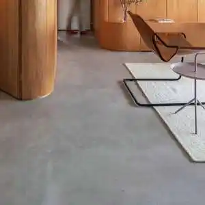 复古风格地坪漆水泥地面漆白灰色清水混凝土耐磨自流平家用室内外