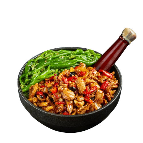 加盟炅爸爸擂椒拌饭