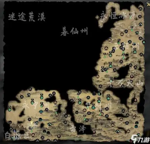 鬼谷八荒地图怎么看 地图查看方法详解