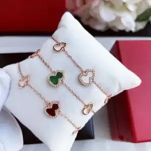 梵克雅宝纯银手链