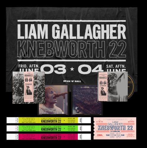 【rockmyroom】liam gallagher knebworth 22 豪华版 cd