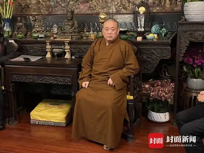 专访少林寺方丈释永信:蔡志忠法名"延一"好起也好记 "佛系"是年轻人的