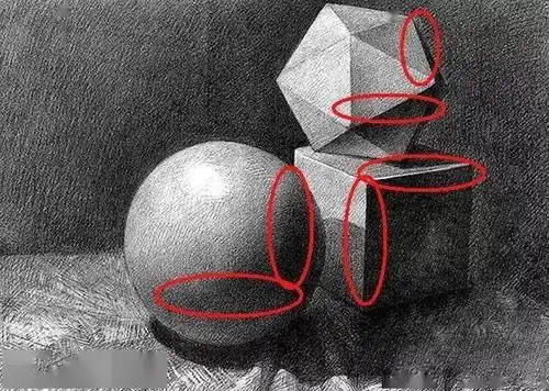 教程素描最重要的线明暗交界线