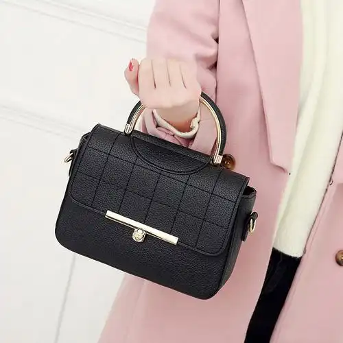 上新斜夸单肩包女士2017新款女生小挂包春款手提斜挎包