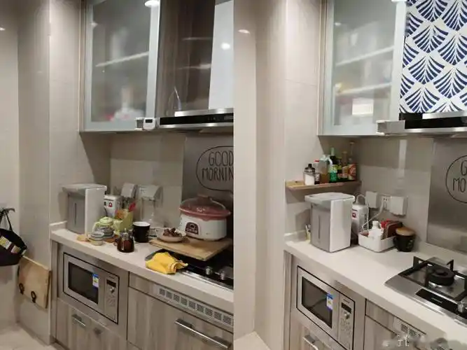 厨房变大一倍看完这些前后对比你就学会收纳了