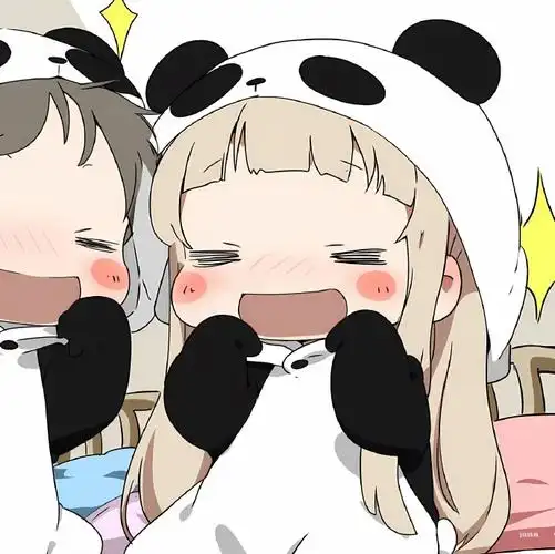 可爱动漫情侣头像