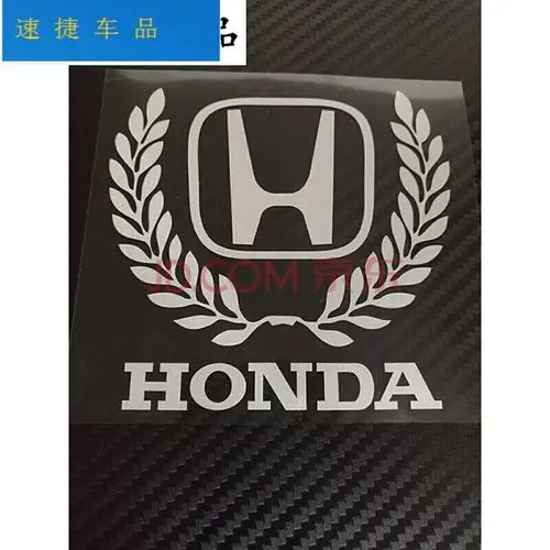 适用于本田摩托车车标贴本田踏板摩托车装饰车贴个性车贴反光贴花贴纸
