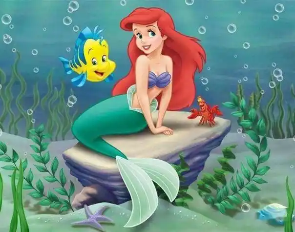 儿童画美人鱼简单画法 儿童画美人鱼简单画法简笔画