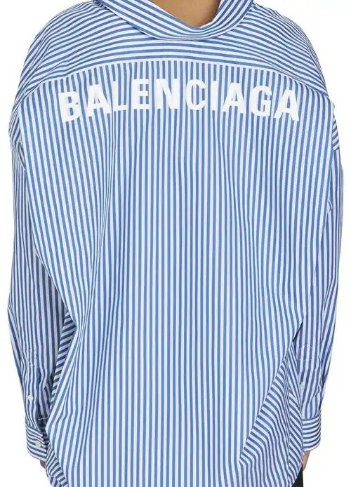 【包邮包税】 balenciaga巴黎世家 21年春夏 女士 长袖衬衫 bal992d8