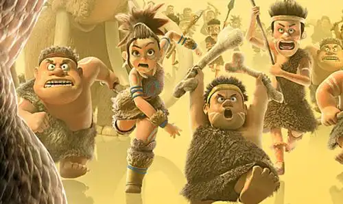 熊出没之原始时代原始美女比纳雅还野性光头强终于穿上登山鞋