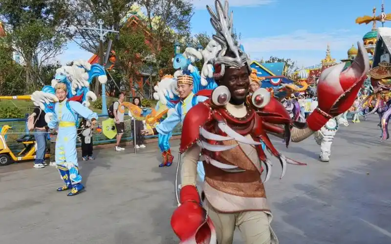 海昌海洋公园的巡游,让人耳目一新