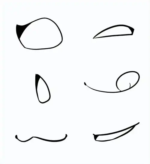 教你各种形状嘴巴的画法!