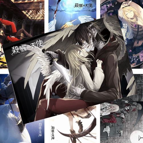 杀戮天使海报 angels of death瑞吉儿札克二次元动漫高清壁纸宿舍