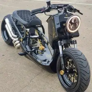 进口本田祖玛改装低趴复古踏板车小龟迷你越野狒狒燃油女士摩托车