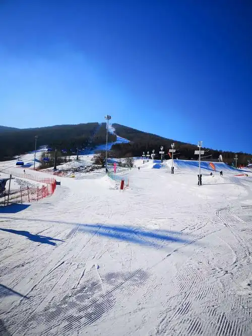吉林青山滑雪场 2018的最后一天