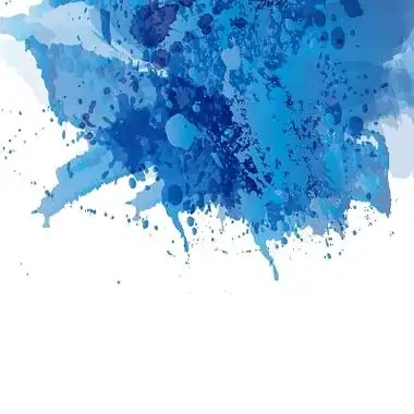 蓝色水彩渐变背景