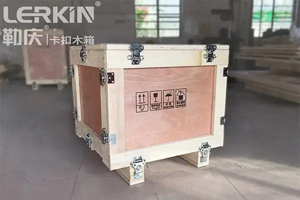 锁扣可拆卸循环木箱包装与你同行为全球循环经济助力