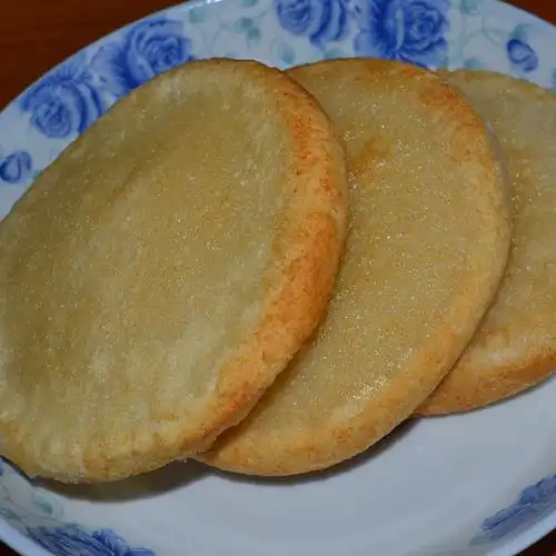 糍粑信阳特产光山红豆绿豆芝麻馅糍圆形年糕