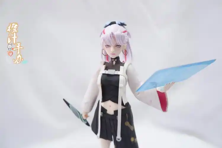 现货王者上官婉儿天狼绘制手办粘土模型创意礼物手办