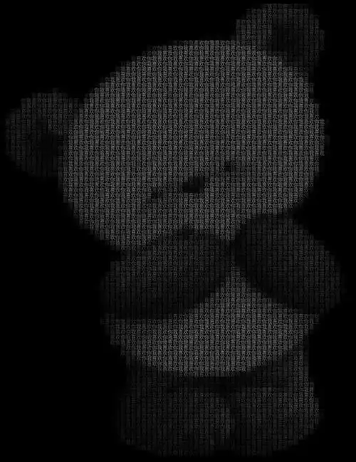 黑色壁纸还是非常有意思的,只要将手机调亮就能发现壁纸中有"我喜欢你