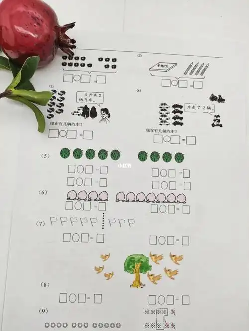 一年级数学看图列式专项92159215