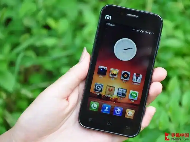 小米m1手机整体外观图片大图_小米m1图片_手机中国