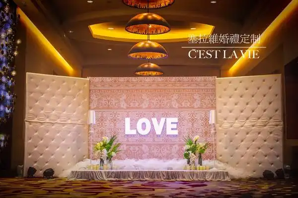 25款主题婚礼的背景墙创意值得收藏