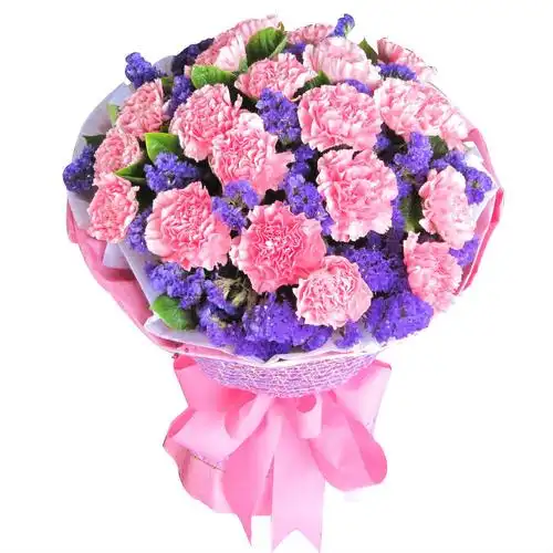 典雅的康乃馨花束