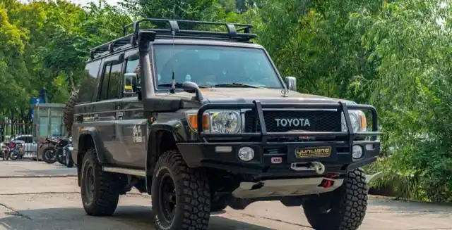 将穿越范儿进行到底——丰田lc76改装