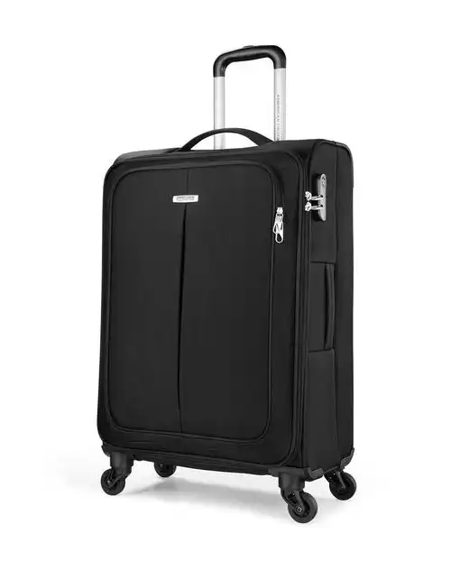 美旅轻盈便携28寸黑色拉杆箱