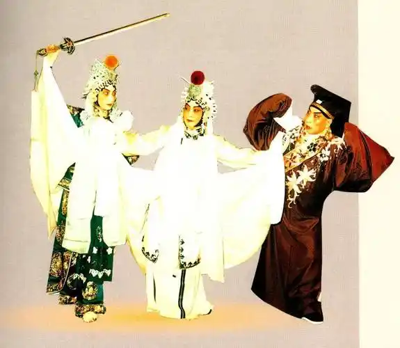 中国戏曲扮相脸谱数据库——白素贞(梅兰芳饰)