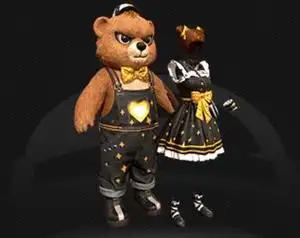 和平精英浪漫波比(永久)套装   和平精英小熊背包 萌熊伴侣