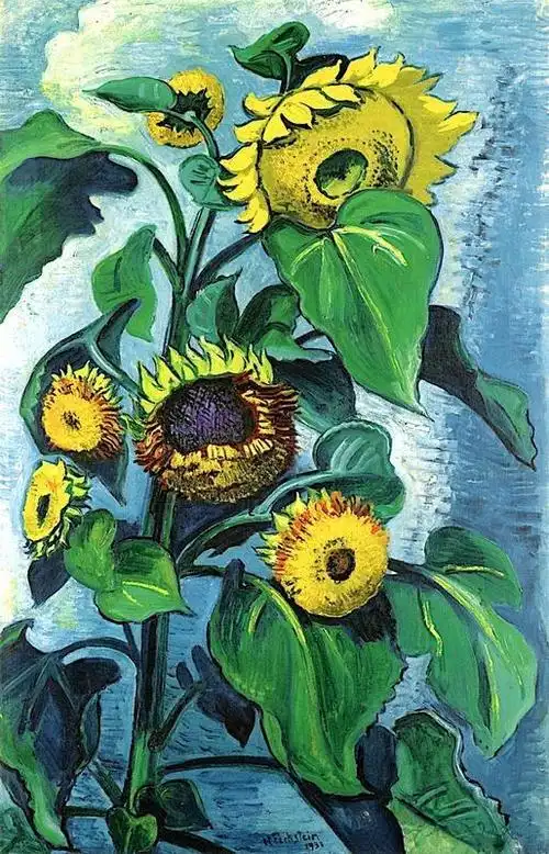 向日葵作为太阳的象征,代表着生命的力量,希望和勇气,以及光明与自由