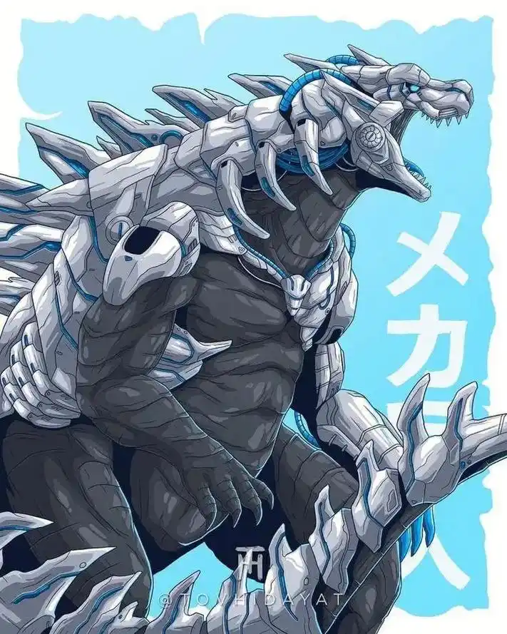 "血肉苦弱 机械飞升"#哥斯拉 #帅就完事了 #男人的浪漫  - 抖音