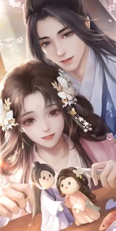 古风情侣图高清