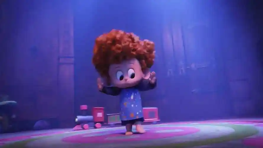 精灵旅社:丹尼斯学跳机械舞,小腿短短的,跳起舞来却很灵活!