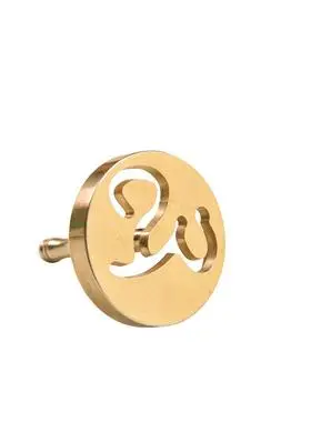 5cm心字铜香篆 心字成灰篆拓香印香道用品d450-心字篆