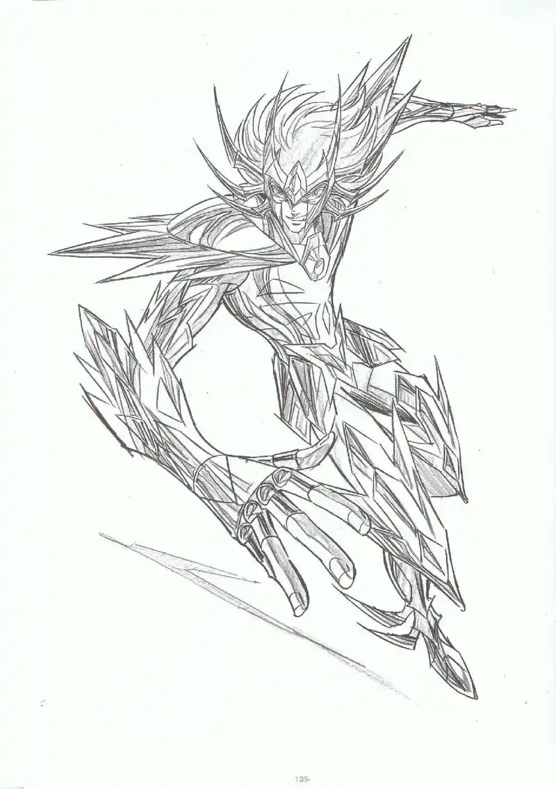 圣斗士星矢Ω 角色设计总作画监督:马越嘉彦