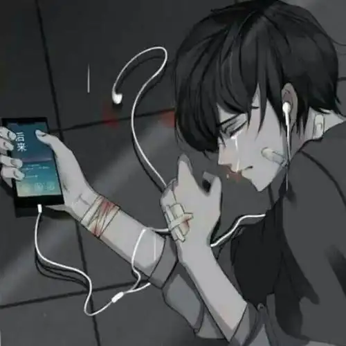 抖音伤感头像男生心碎超火图片