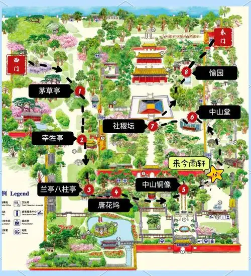 北京最文艺茶社:中山公园来今雨轩攻略