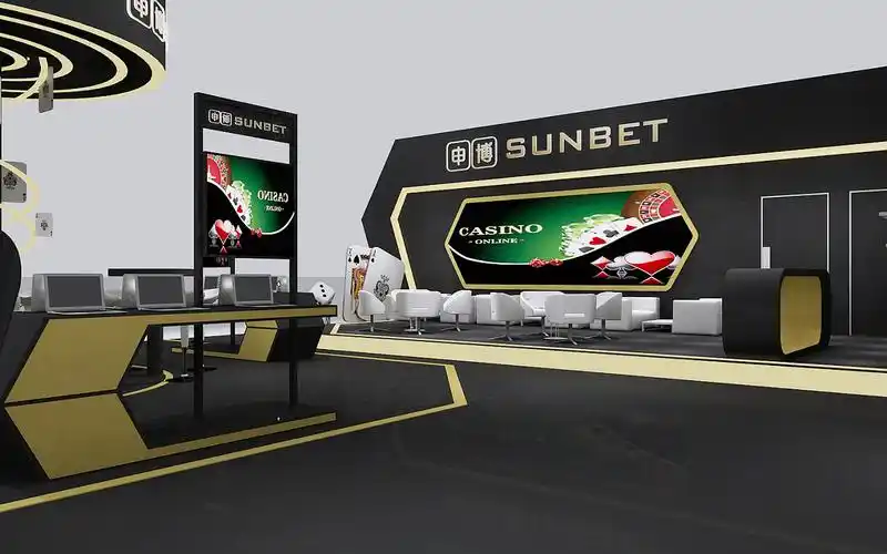国外大型棋牌展会3d案例分享 展位展厅展台3d效果图