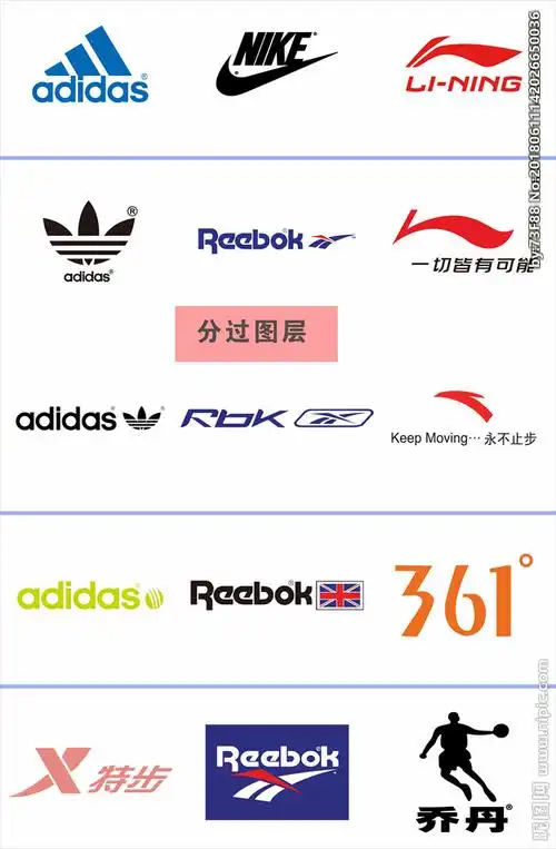 运动品牌标志图片