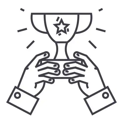 绘画插图,矢量,杯,手,奖杯矢量图素材_id:311042682