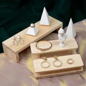 珠宝店铺首饰展示架饰品柜台陈列展示道具耳钉戒指展台设计层次