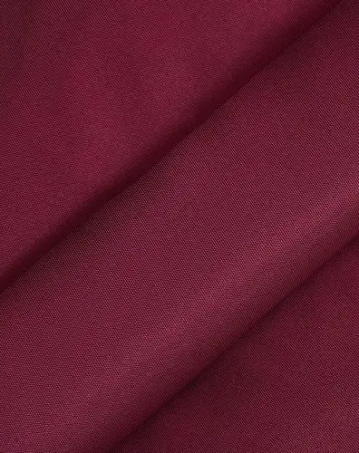 酒红色纯色时尚修身长袖外套