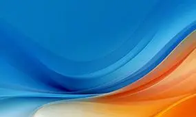 2024企业年会蓝色风背景展板psd素材