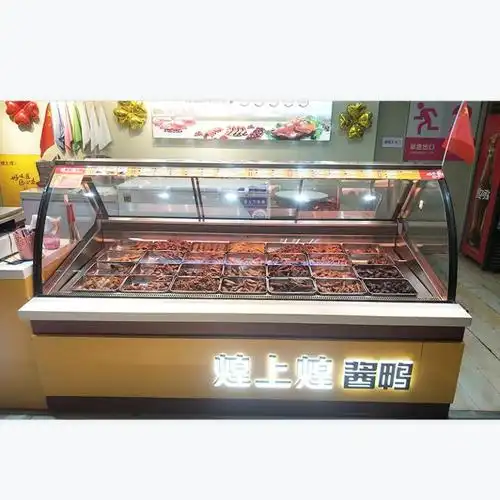 特锐德 多功能 熟食明档柜 雪村熟食柜 后厨风冷熟食展示柜 tg43