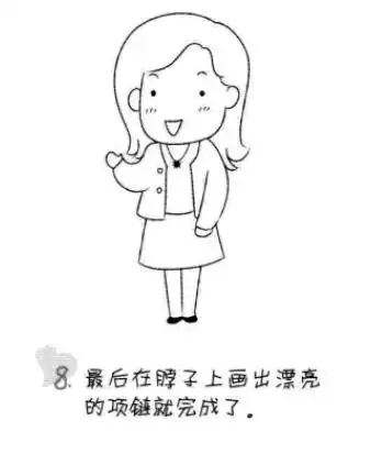 儿童画妈妈的画法